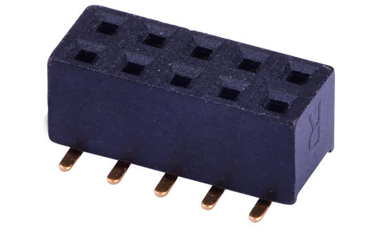 Phụ nữ Header Au Flash 2.00mm Pitch PA6T SMT PCB Connector