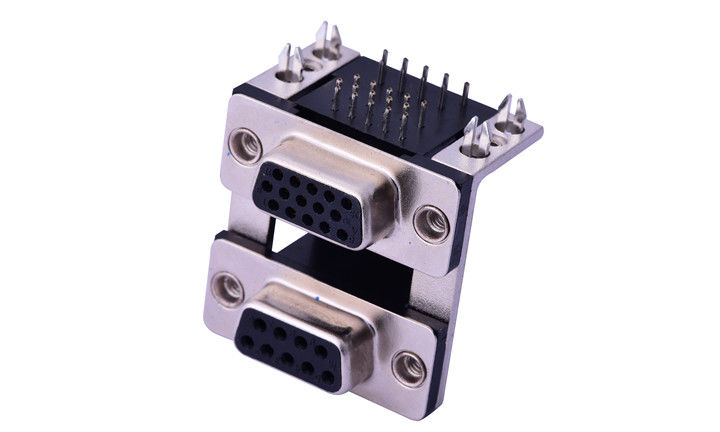 9 Pin D Sub Connector nữ, 9 Pin D Shell Connector Đánh giá hiện tại 3.0A
