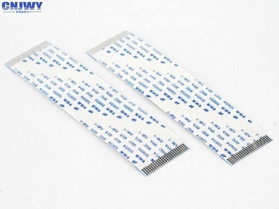 60 Pin Flat Flex Ribbon Cable, 1.0 mm FFC Extension Cable Đánh giá dòng 0.5AMP