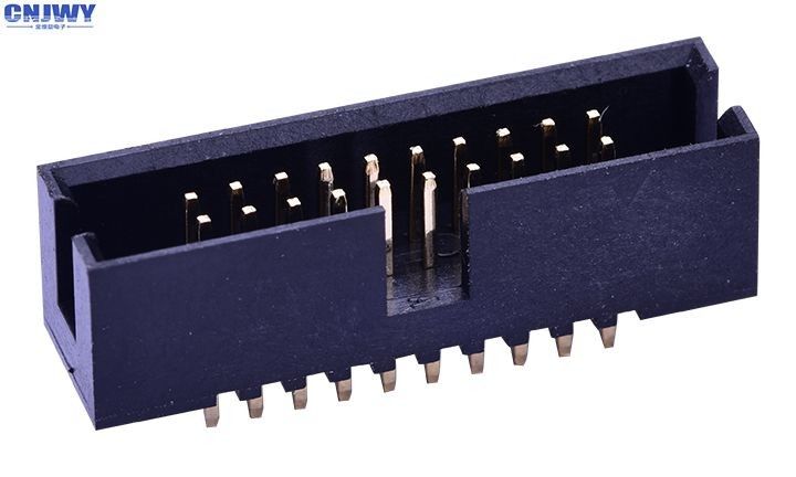Mặt đất gắn hộp đầu đầu nối 1.27 mm 20 chân Phosphor vật liệu tiếp xúc đồng