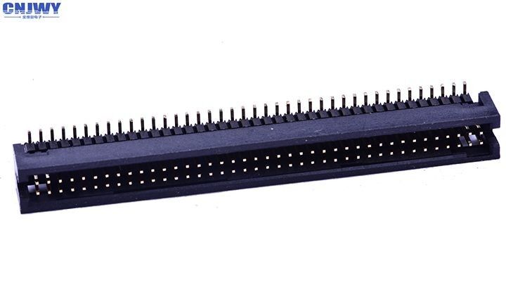Mặt đất gắn kết nối bảng mạch in, 1,27 mm 2 * 25 pin dây đến kết nối PCB