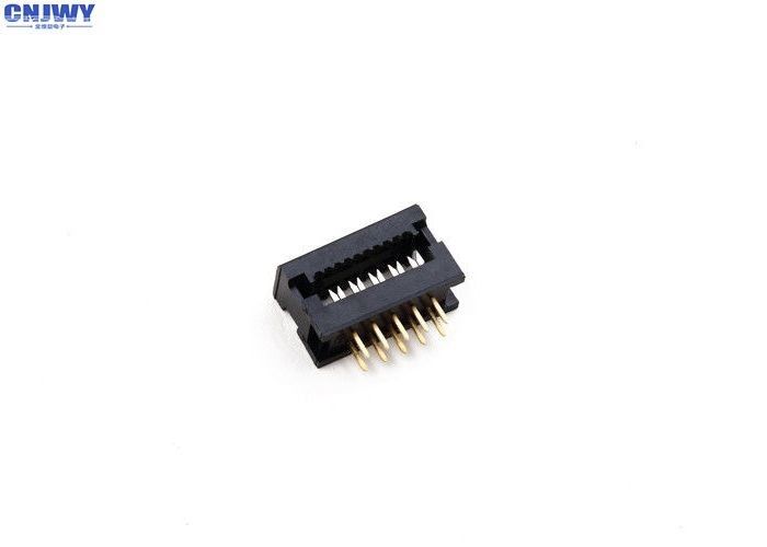 2 * 5 chân DIP Plug Connector 2.54mm Pitch Double Row PBT Kháng cách vật liệu