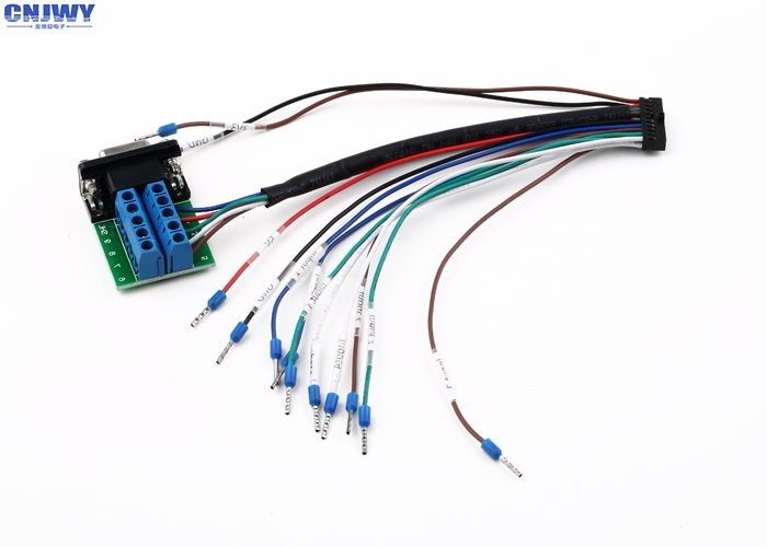 I / O Breakout dây cáp điện DGB9FT với 2.0mm DuPont nhiều màu dây