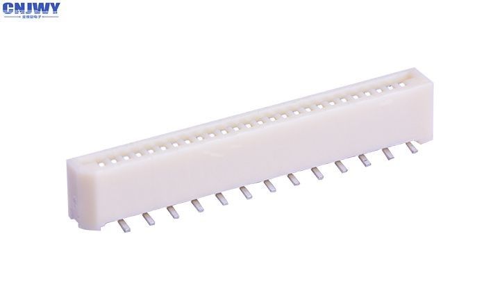 Chiều cao 5,0 MM 30 Pin Fpc Connector, LCD Fpc Connector Đánh giá dòng 0.5A