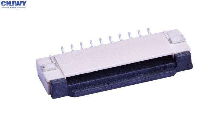 Bộ kết nối cáp FPC liên lạc ngang 1,0 mm cho thiết bị điện tử