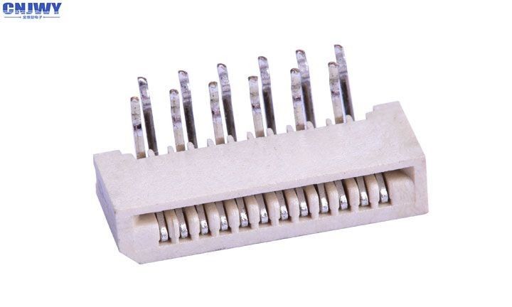 90 độ Beige Fpc để dây kết nối, tốc độ cao 12 pin Fpc kết nối