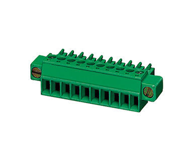 Bạch kim cơ thể PCB gắn vít đầu cuối khối PA66 SN bọc với phi hành đoàn góc phải