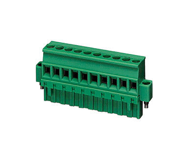PCB Diameter 1.3mm Screw Terminal Connector CPT 5.08mm Pitch 1 * 16P Cơ thể đồng