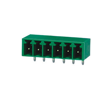 Máy kết nối khối đầu cuối vít có thể cắm vào loại PA66 SN Plated R/A Wafer AC 2000V