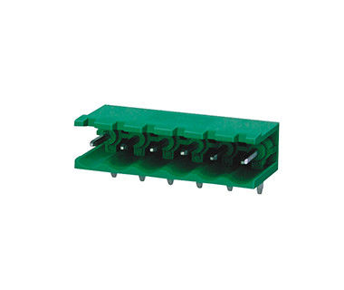 5.08mm Center Space Terminal Strip Connector 1*08P PA66 SN DIP/RA 300V 18A
