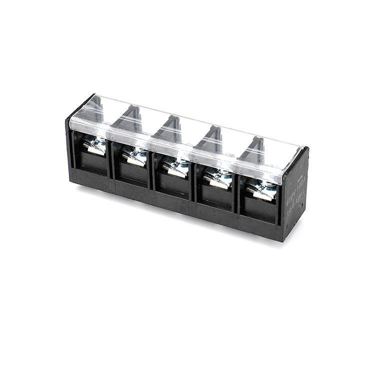 Single Row PCB Barrier Terminal Block Connector 16.0mm Pitch 1 * 05P PBT H = 31.0mm