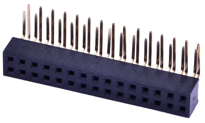 2.00mm phụ nữ đầu đầu nối bốn hàng qua lỗ gắn cho xe cân bằng