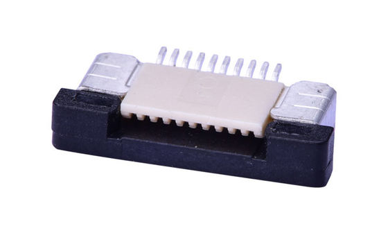 Electronic FPC Cable Connector 0.5mm Horizontal PA9T Material Folding Resistance