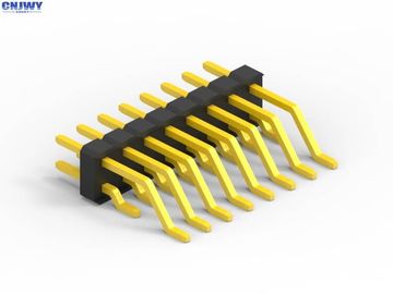 2.54mm Pitch Press Fit Pcb Connector, 2 hàng Electric Jumper Pin Header