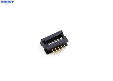 2 * 5 chân DIP Plug Connector 2.54mm Pitch Double Row PBT Kháng cách vật liệu
